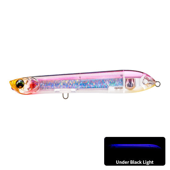 Lure Duel L-Blue Spit Pencil+ Treble Hooks #