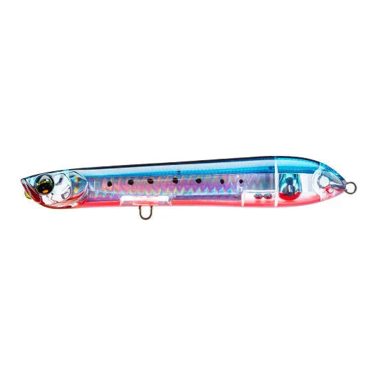 Lure Duel L-Blue Spit Pencil+ Treble Hooks #