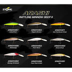 ARASHI RATTLING MINNOW DEEP II (11cm / 19gram) #