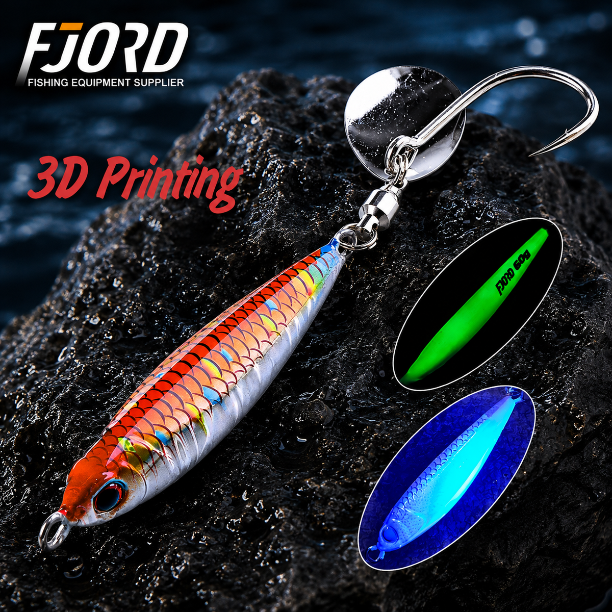 FJORD New Blowfish Jig – 30g | 40g | 60g | 80g