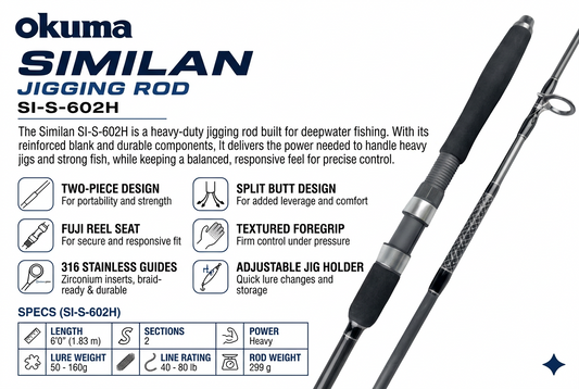 OKUMA SIMILAN JIGGING