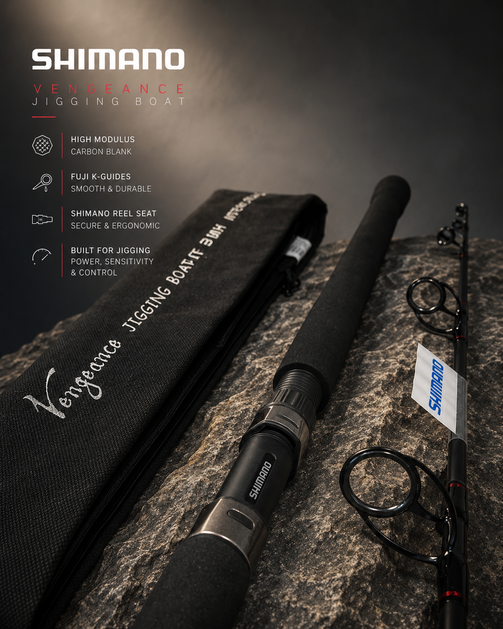 SHIMANO Vengeance - Jigging Rod