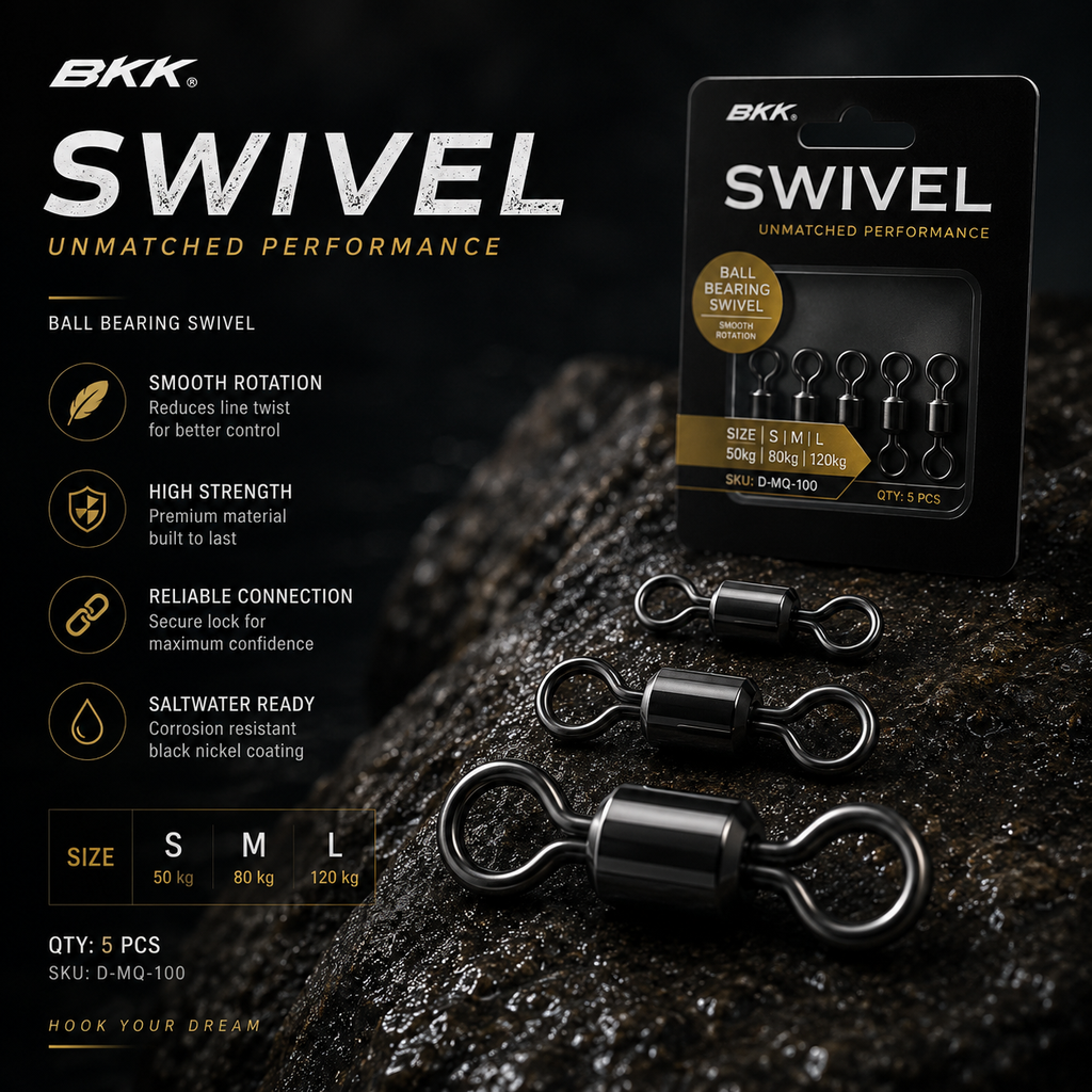 BKK Rolling Swivel #4/#6