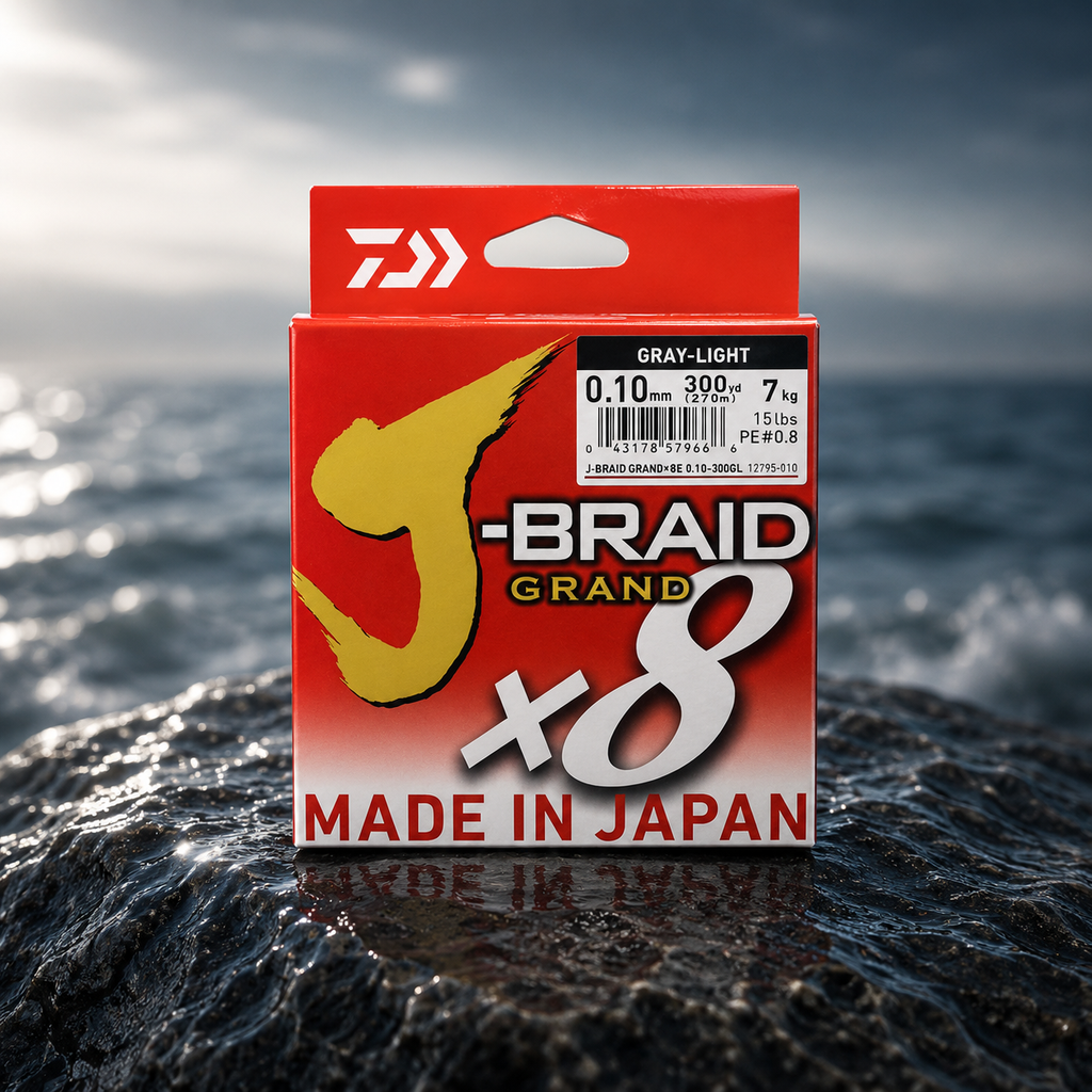 Daiwa Braid x8 15 LB - Gray Light