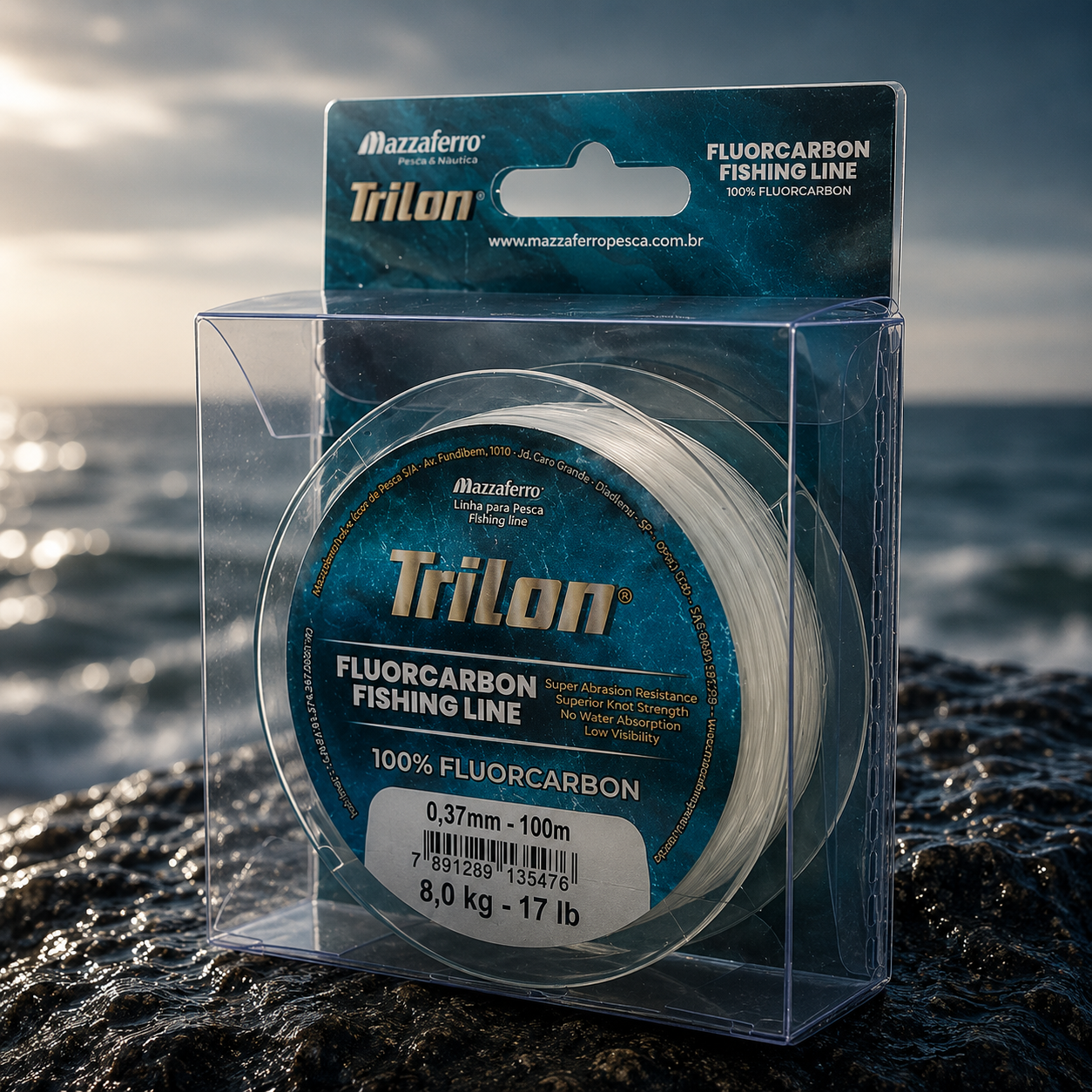 LINE TRILON LEADER FLUORCARBON 100M WHITE