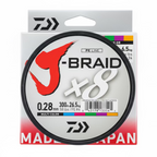 Daiwa J-Braid 58 lb – Multi Color