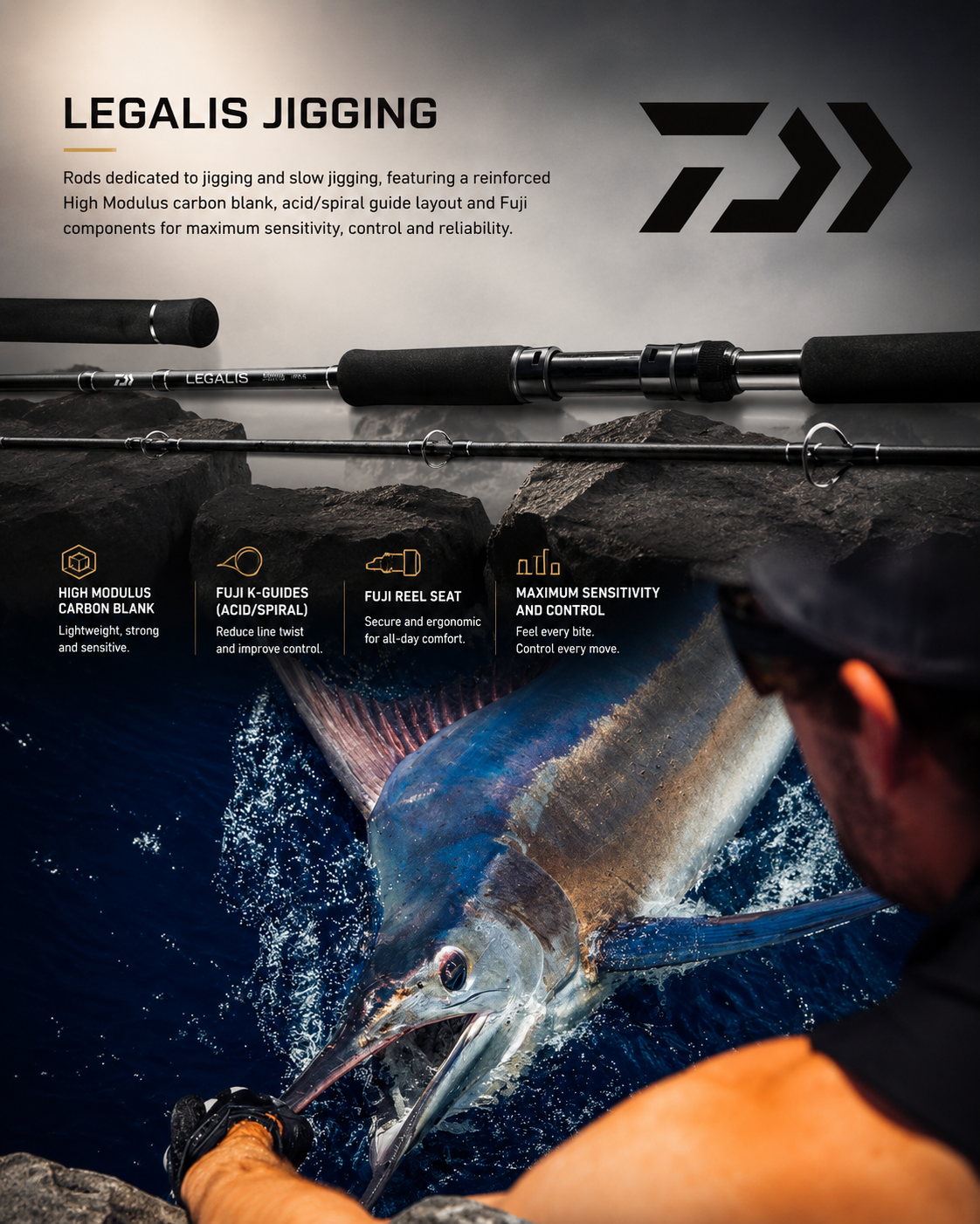 DAIWA LEGALIS JIGGING