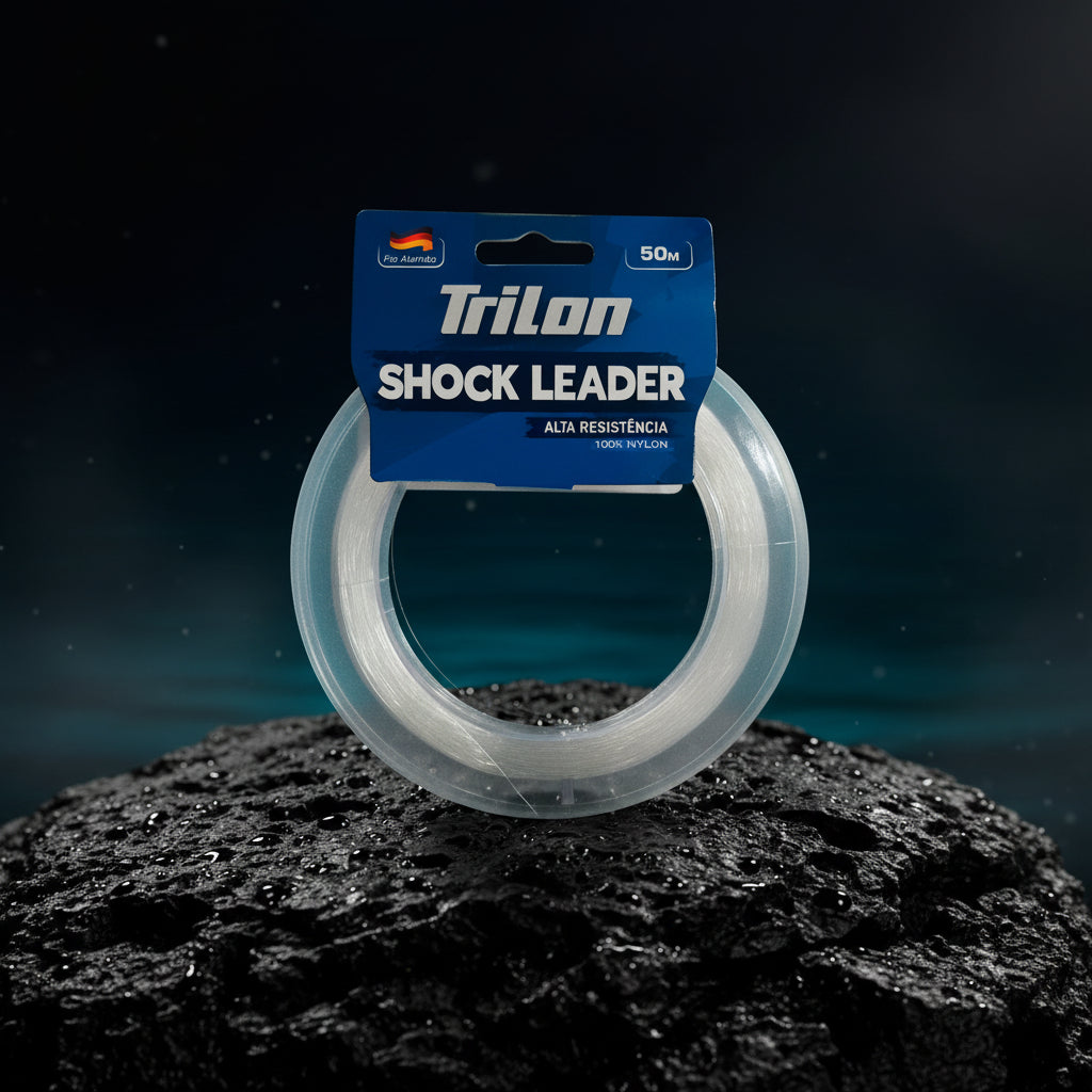 LINE TRILON SHOCK LEADER 50M WHITE